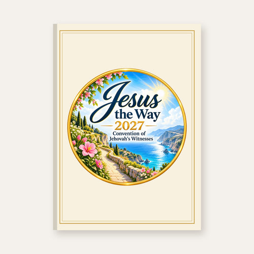 Jesus the Way 2027 Convention Journal – front cover exactly as printed (matte hardcover, sewn spine)