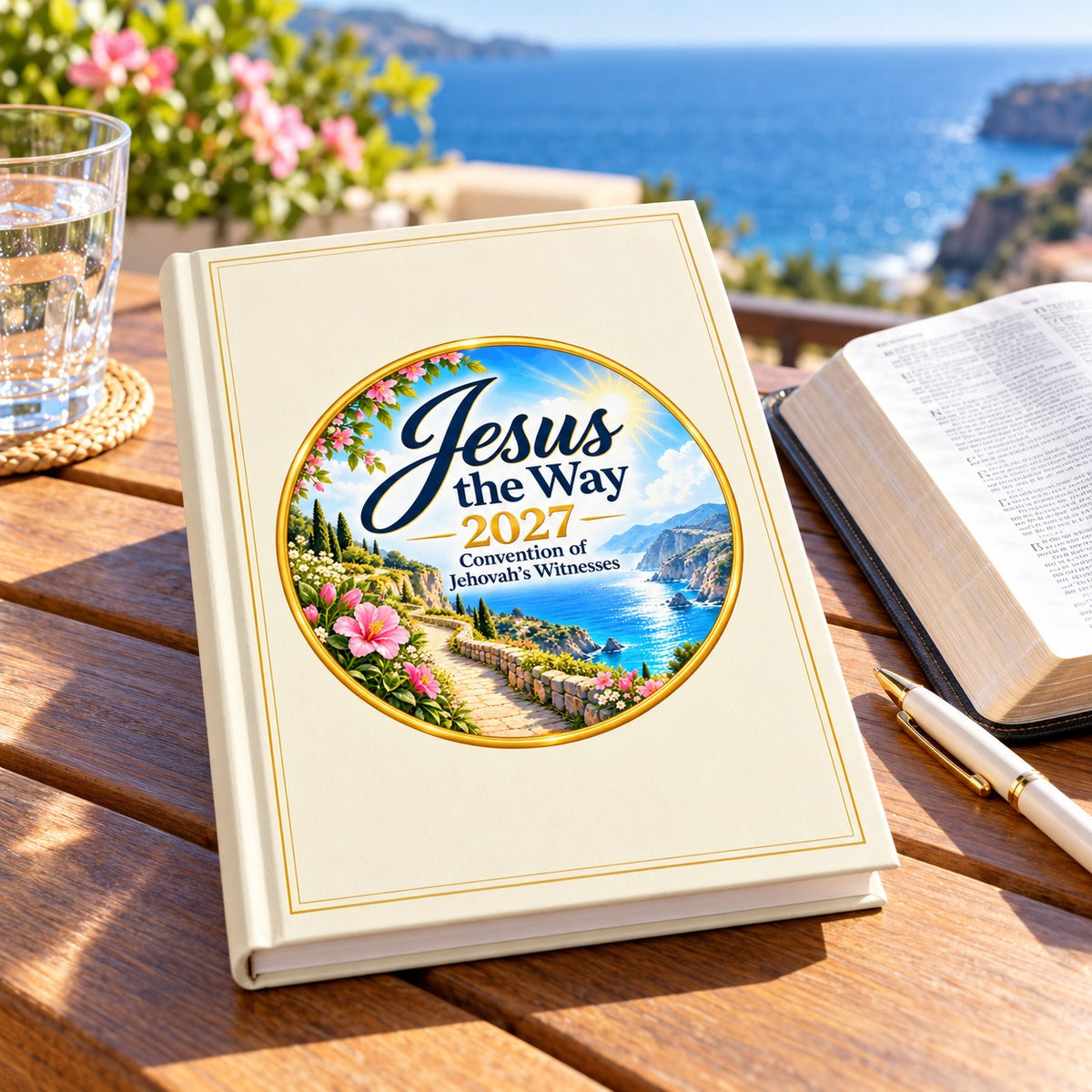 Jesus the Way 2027 Convention Journal – Coastal Path shown in a lifestyle setting
