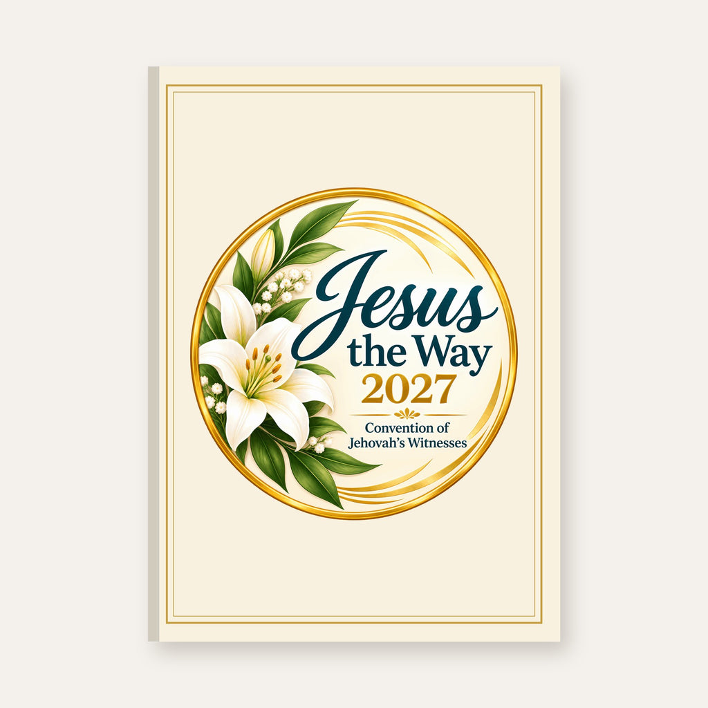 Jesus the Way 2027 Convention Journal – front cover exactly as printed (matte hardcover, sewn spine)